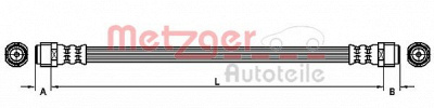 METZGER 4110727 -  Тормозной шланг