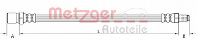 METZGER 4111379 -  Тормозной шланг