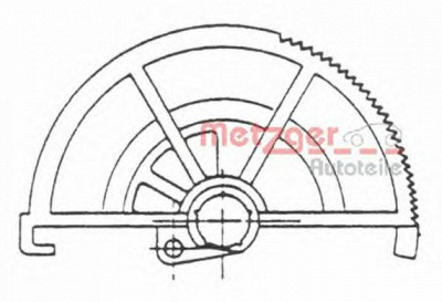 METZGER 5f205 -  Ремкомплект, автоматическое регулирование