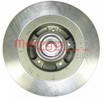 METZGER 6110009 -  Тормозной диск