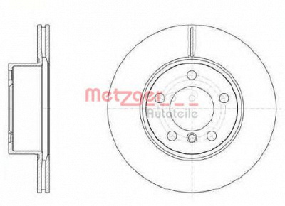 METZGER 6110689 -  Тормозной диск