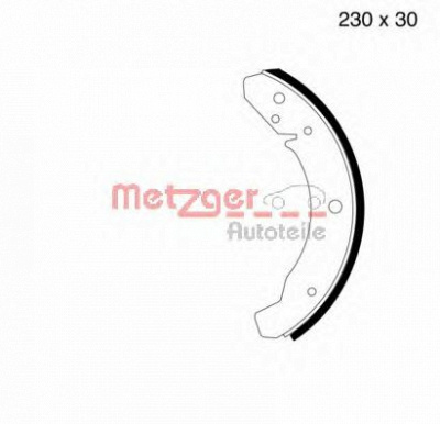 METZGER mg105 -  Комплект тормозных колодок