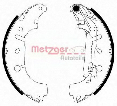 METZGER mg201 -  Комплект тормозных колодок