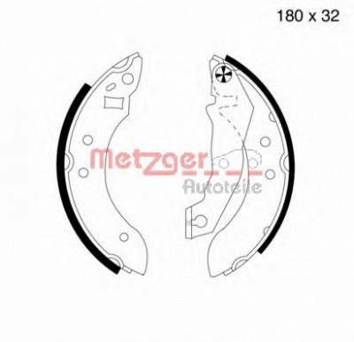 METZGER mg364 -  Комплект тормозных колодок