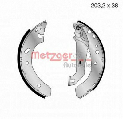 METZGER mg640 -  Комплект тормозных колодок