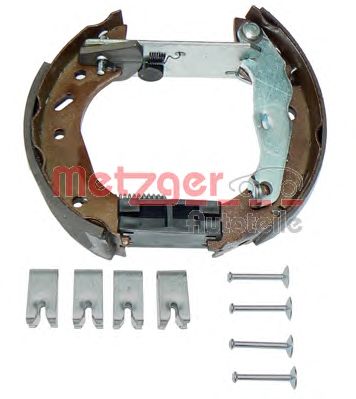 METZGER mg642v -  Комплект тормозных колодок
