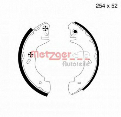 METZGER mg644 -  Комплект тормозных колодок