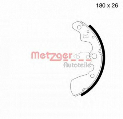 METZGER mg659 -  Комплект тормозных колодок