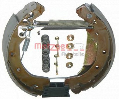 METZGER mg672v -  Комплект тормозных колодок