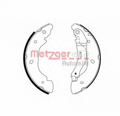 METZGER mg966 -  Комплект тормозных колодок