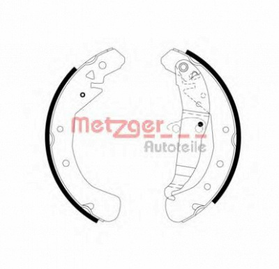 METZGER mg967 -  Комплект тормозных колодок
