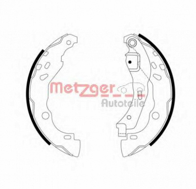 METZGER mg968 -  Комплект тормозных колодок