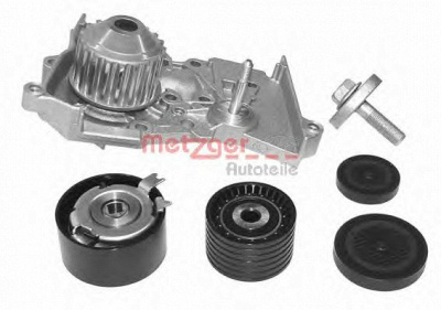 METZGER wmz7110wp -  Водяной насос + комплект зубчатого ремня