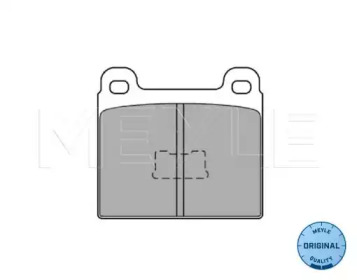 MEYLE 0252022818 -  Комплект тормозных колодок, дисковый тормоз
