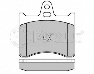 MEYLE 0252038915 -  Комплект тормозных колодок, дисковый тормоз