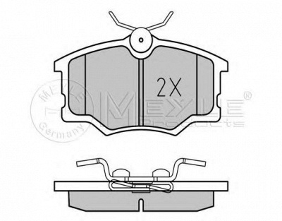 MEYLE 0252354616 -  Комплект тормозных колодок, дисковый тормоз