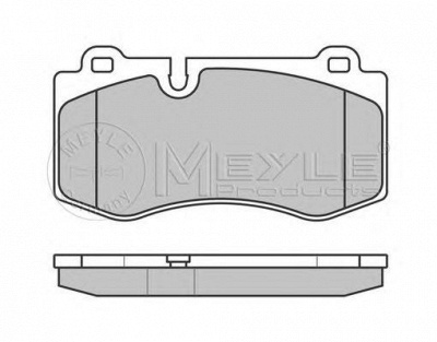 MEYLE 0252396018 -  Комплект тормозных колодок, дисковый тормоз