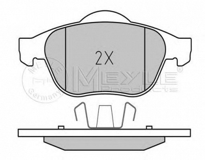 MEYLE 0252453618 -  Комплект тормозных колодок, дисковый тормоз