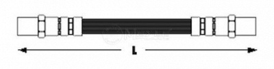 MEYLE 3003432106 -  Тормозной шланг