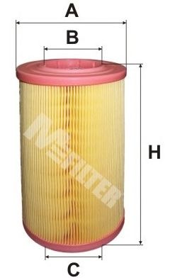 M-FILTER a8038 -  Воздушный фильтр