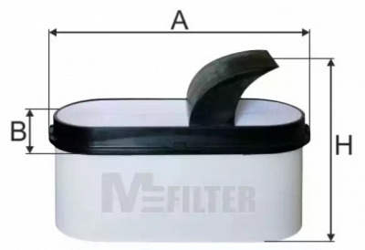 M-FILTER a8068 -  Воздушный фильтр