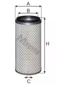 M-FILTER a8079 -  Фильтр воздушный