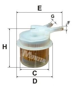 M-FILTER bf03 -  Топливный фильтр