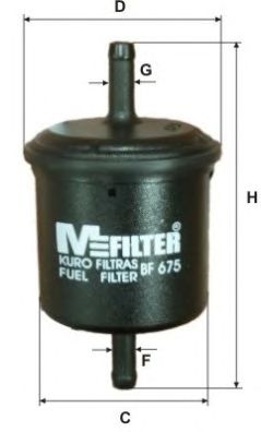 M-FILTER bf675 -  Топливный фильтр