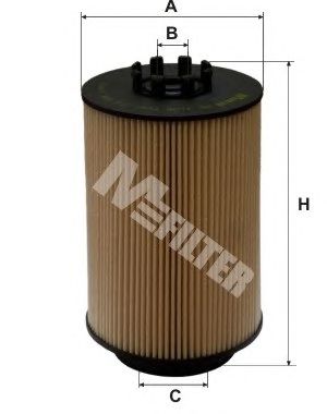 M-FILTER de3106 -  Топливный фильтр