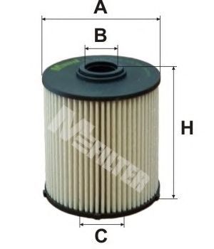 M-FILTER de3120 -  Топливный фильтр