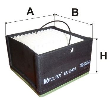 M-FILTER de3401 -  Фильтр топливный