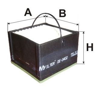 M-FILTER de3402 -  Топливный фильтр