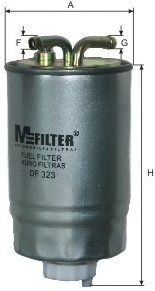 M-FILTER df323 -  Топливный фильтр