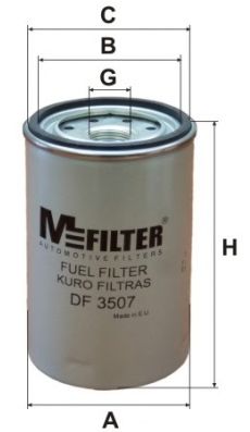 M-FILTER df3507 -  Топливный фильтр