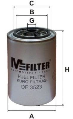 M-FILTER df3523 -  Фильтр топливный