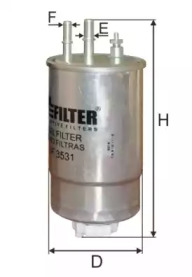 M-FILTER df3531 -  Топливный фильтр