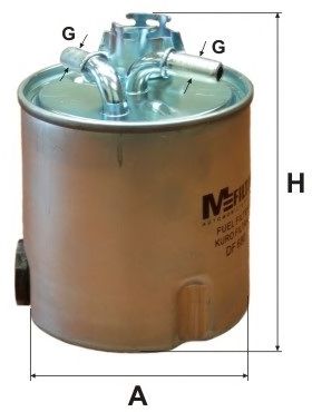 M-FILTER df680 -  Топливный фильтр