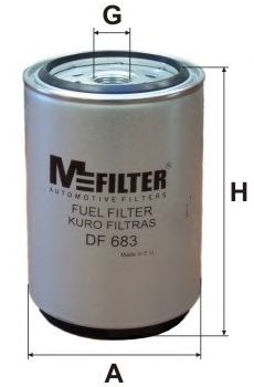 M-FILTER df683 -  Топливный фильтр