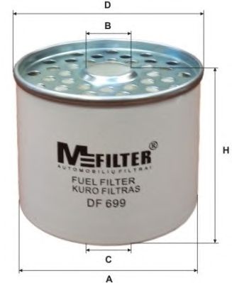 M-FILTER df699 -  Топливный фильтр