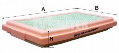 M-FILTER k166 -  Воздушный фильтр