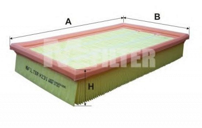 M-FILTER k231 -  Воздушный фильтр