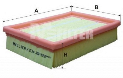 M-FILTER k234 -  Воздушный фильтр