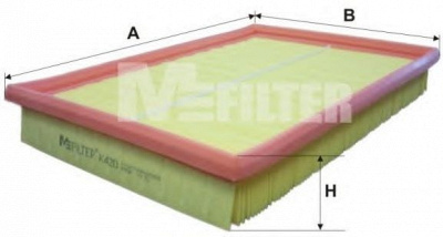 M-FILTER k420 -  Воздушный фильтр