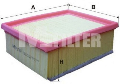 M-FILTER k432 -  Воздушный фильтр