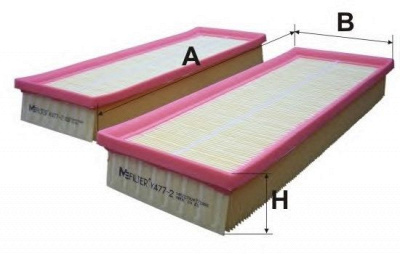 M-FILTER k4772 -  Воздушный фильтр
