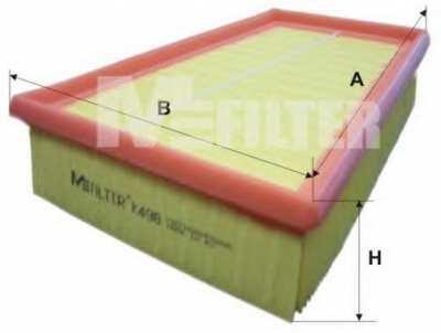 M-FILTER k498 -  Воздушный фильтр