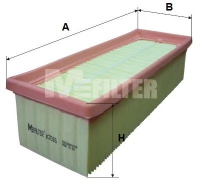 M-FILTER k7016 -  Воздушный фильтр