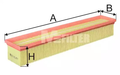 M-FILTER k7022 -  Воздушный фильтр