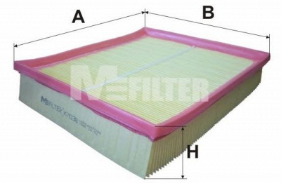 M-FILTER k7038 -  K 7038 - ФИЛЬТР ВОЗДУШНЫЙ