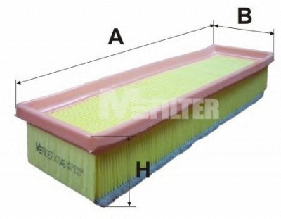 M-FILTER k7046 -  Фильтр воздушный